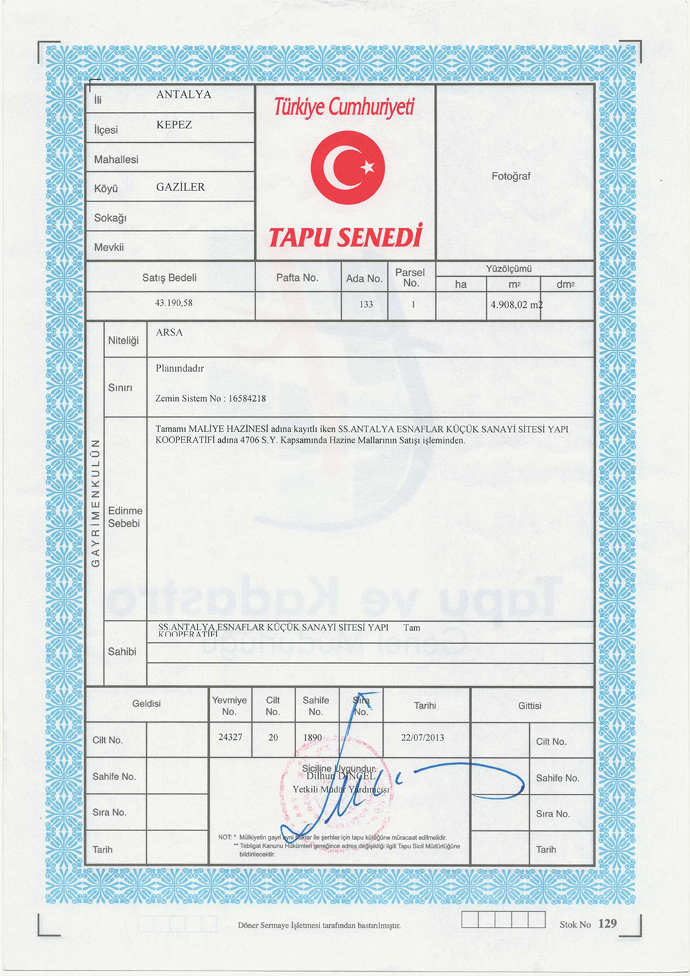 Kuruluş belgesi sayfa 4