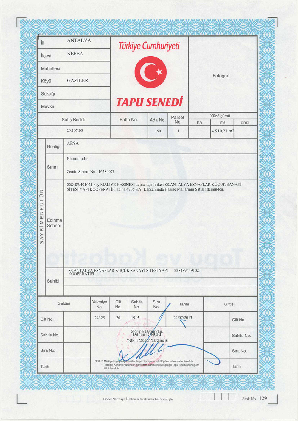 Kuruluş belgesi sayfa 13